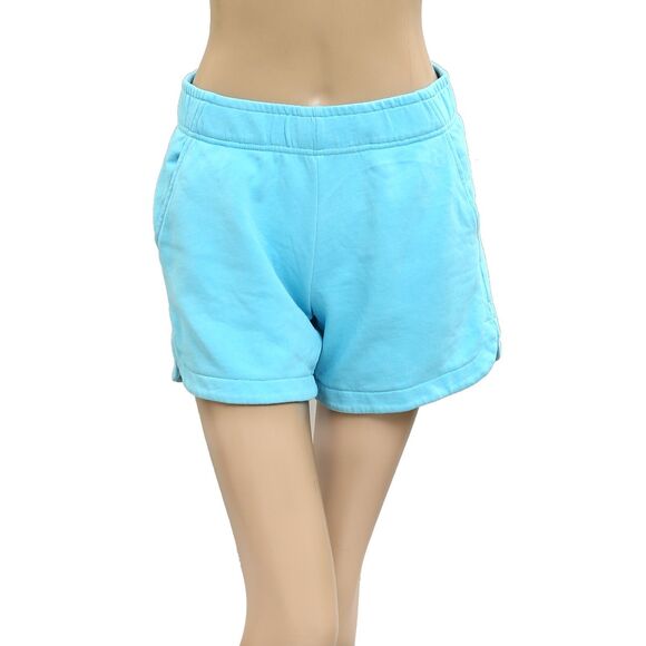 Lilly Pulitzer 5" Kylar Knit Shorts Blue Pull-On Cotton Beach Casual S 279764 - Picture 1 of 8